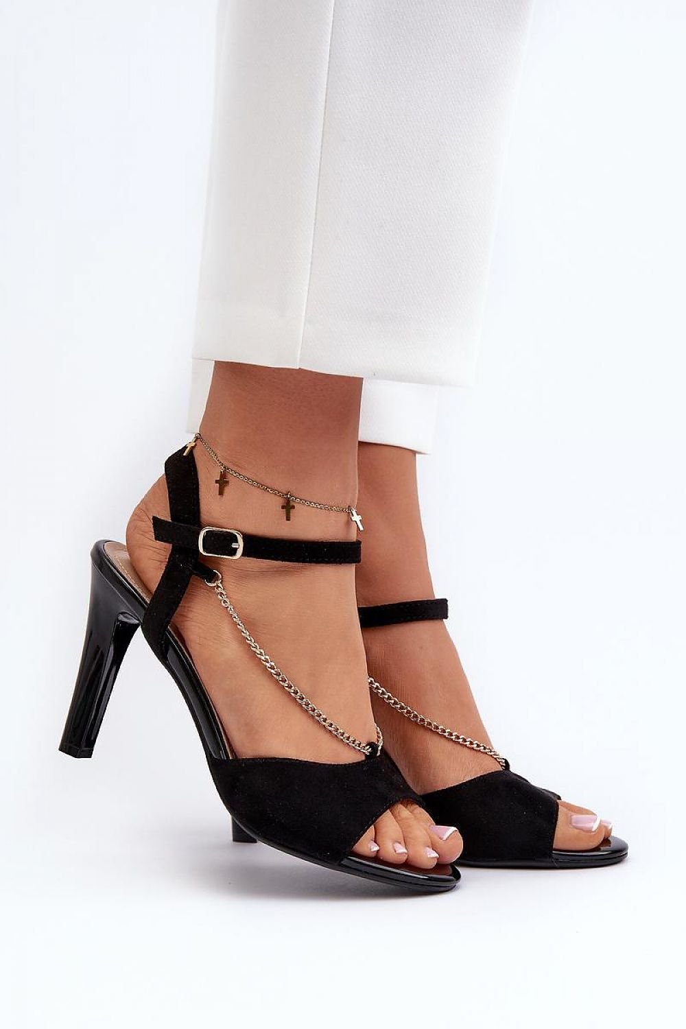 Heel sandals model 197093